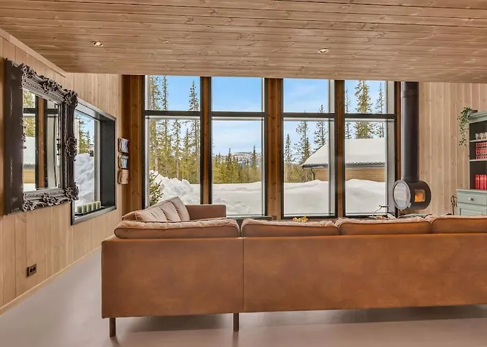 Peaceful Oasis. Panoramic Forest- & Mountain View. Sauna. Chalet Beitostolen