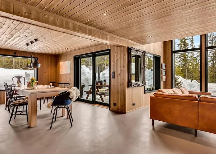 Chalet Peaceful Oasis. Panoramic Forest- & Mountain View. Sauna. Beitostolen